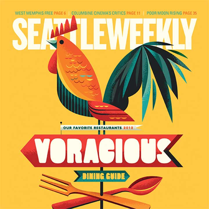 Cover of Seattle Weekly magazine