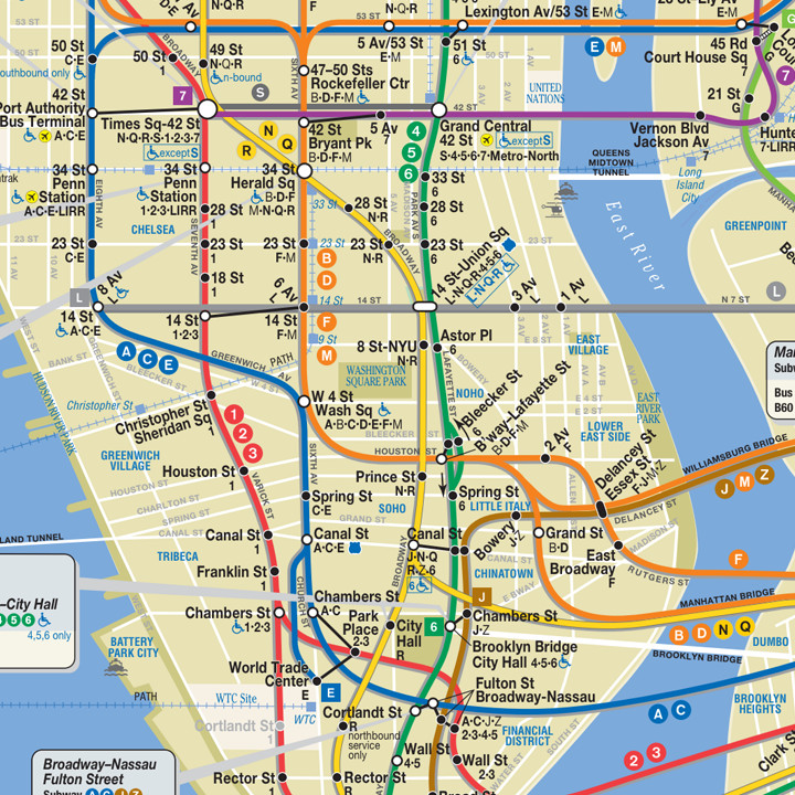 Nyc Subway System Map